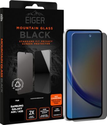 Protège écran EIGER pour Galaxy A35 / A55 Privacy Résistant Protège écran EIGER pour Galaxy A35 / A55 Privacy Résistant