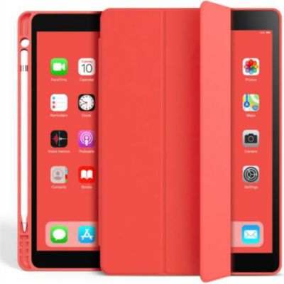 Etui EIGER Etui Folio Rouge Stand Magnetique Renfor
