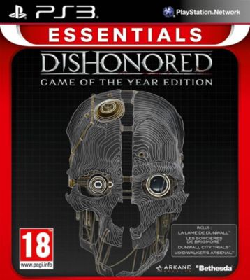 Jeu PS3 JUST FOR GAMES Dishonored - édition jeu de l'année - es