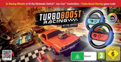 Jeu Switch JUST FOR GAMES Turbo Booster Racing Kit (volants + Jeu