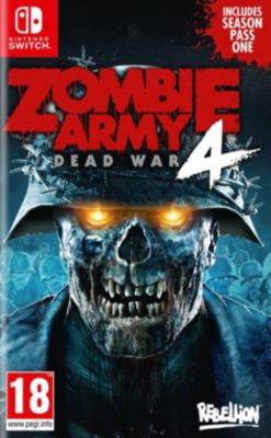 Jeu Switch JUST FOR GAMES Zombie Army 4 Dead War Reconditionné