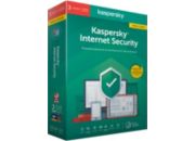 Logiciel antivirus et optimisation KASPERSKY Internet Security 2020 MAJ (3 P / 1 AN )