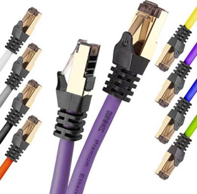 Câble Ethernet DURONIC CAT8 PE 2m Câble Ethernet DURONIC CAT8 PE 2m