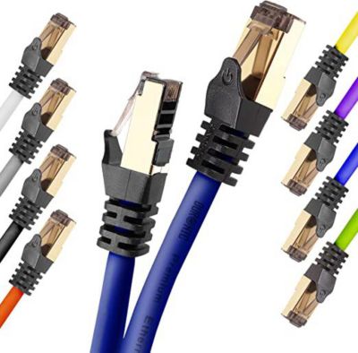 Câble Ethernet DURONIC CAT8 BE 5m Câble Ethernet DURONIC CAT8 BE 5m