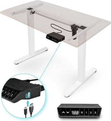 DURONIC Duronic TM51 WE Structure de Bureau Assi