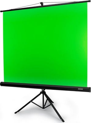 Ecran de projection DURONIC Duronic TPS13 GN Fond Vert sur Trépied d