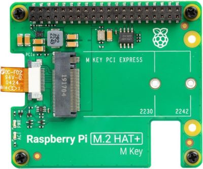 Kit évolutif RASPBERRY PI M.2 HAT+ officiel pour  Raspberry Pi 5