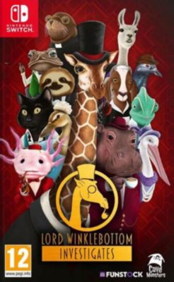 Jeu Switch JUST FOR GAMES Lord Winklebottom Investigates