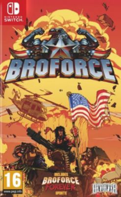 Jeu Switch JUST FOR GAMES Broforce Reconditionné