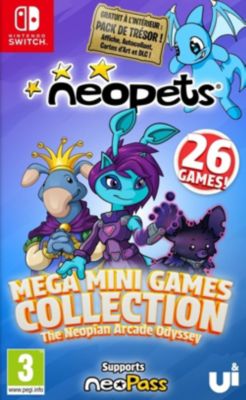 Jeu Switch FLASHPOINT Neopets Mega Mini Games Collection D1