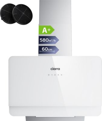 Hotte décorative murale inclinée CIARRA CD6765CS