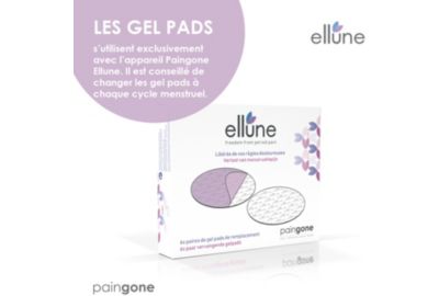 Gel pads PAINGONE Ellune gel pads x6 autocollant rechange