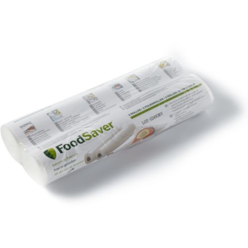 FOODSAVER Pack de 2 rouleaux de mise sous vide recyclables (20cm x 4,5m)  FSRE2002X01