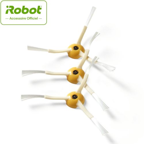 Accessoire robot GENERIQUE 3 brosses latérales pour aspirateur irobot roomba  800 870 880 series