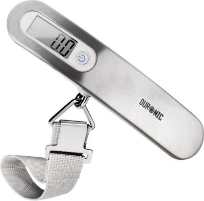 Pèse bagage DURONIC Duronic LS1013 Balance de Voyage argenté