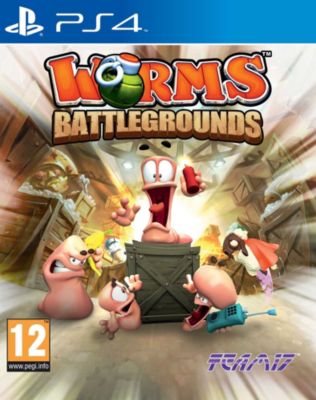 Jeu PS4 NAMCO Worms Battlegrounds