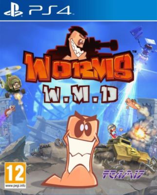 Jeu PS4 JUST FOR GAMES Worms WMD Reconditionné