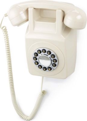Téléphone filaire GPO RETRO Téléphone analogique GPO 746 WALL PUSH B