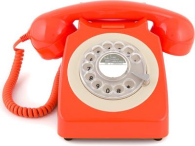 Téléphone filaire GPO RETRO Téléphone analogique GPO 746 ROTARY Téléphone filaire GPO RETRO Téléphone analogique GPO 746 ROTARY