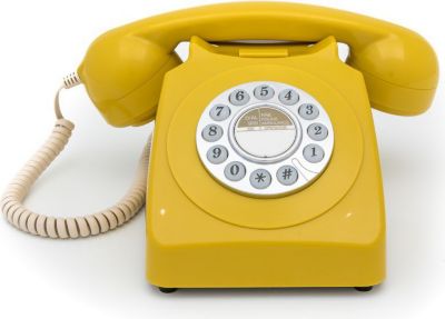 Téléphone filaire GPO RETRO Téléphone analogique GPO 746 PUSH BUTTON