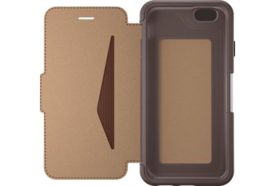 Etui OTTERBOX iPhone 6/7/8/SE STRADA cuir marron