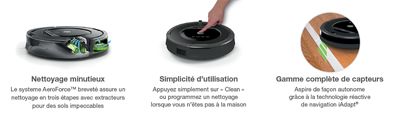 Fonctionnement Roomba 875 iRobot