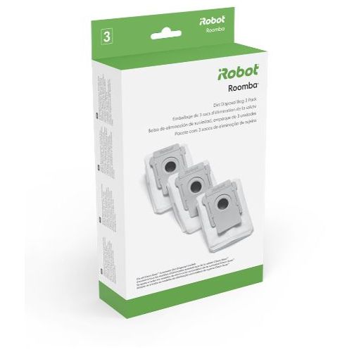 Lot de 12 sacs de rechange compatibles pour iRobot i7 i7+ / i7 Plus E5 E6  E7 S9, accessoires de nettoyage sous vide pour Roomba i7, pour aspirateur  de base propre 