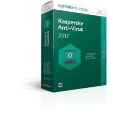 Logiciel antivirus et optimisation KASPERSKY Antivirus 2017 1 Poste / 1 An