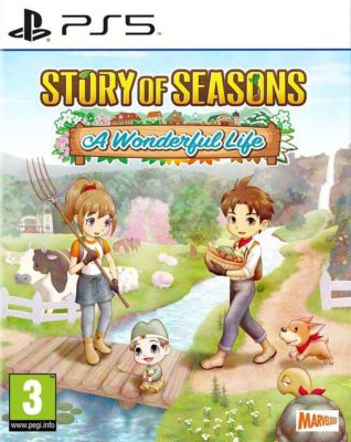 Jeu PS5 JUST FOR GAMES Story Of Seasons A Wonderful Life