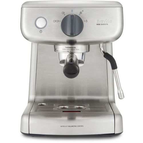 BREVILLE Prima Latte III VCF147X Rouge mousse de lait automatique