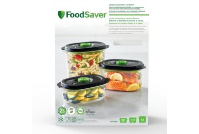 Boîte sous vide FOOD SAVER FFC026X01 lotx3 700ml + 1.2L + 1.8L