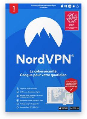 ESD NORDVPN Essentiel 1 an d'abonnement