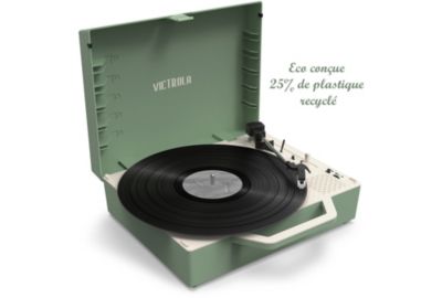 Platine vinyle VICTROLA RE-SPIN Eco Concue Vert
