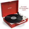 Platine vinyle VICTROLA RE-SPIN Eco Concue Rouge