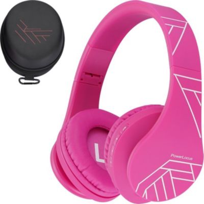 Casque POWERLOCUS p2kids pink