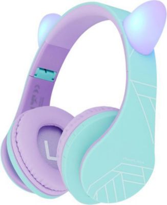 Casque POWERLOCUS p2kids purpleteal