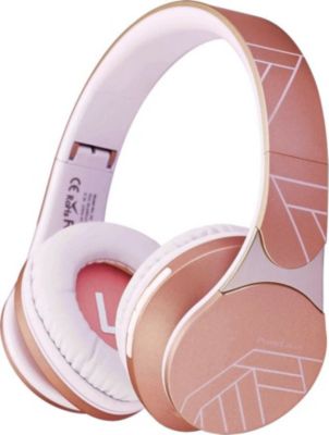 Casque POWERLOCUS PowerLocus Edge Or Rose