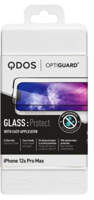Generic 2x Protège-écran 9D Incassable verre trempé pour iphone 12 pro max  à prix pas cher
