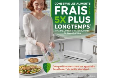 Sac FOOD SAVER FSRE2802X01 2 rouleaux 28