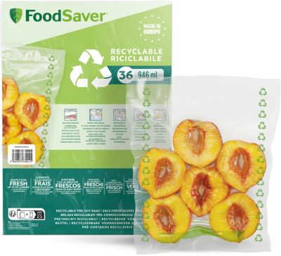 Conservation des aliments Foodsaver SACS AVEC FERMETURE ZIP À