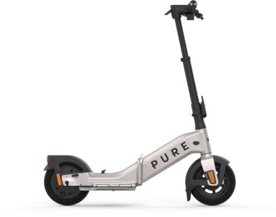 Trottinette électrique PURE ELECTRIC Advance Flex argent platine métallisé