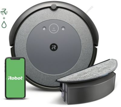 iRobot Roomba Combo j7+, un robot aspirateur laveur avec serpillère  entièrement rétractable