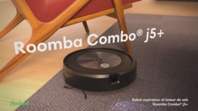 Voir la vidéo pour IROBOT Roomba combo J5+