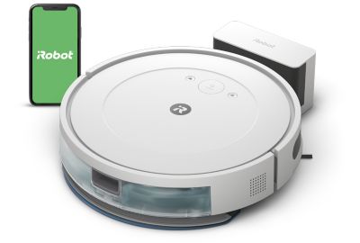 Robot Aspirateur Laveur IROBOT Roomba Combo Essential Y011240 blanc