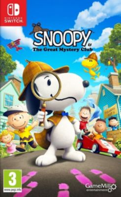 Jeu Switch JUST FOR GAMES Snoopy & The Great Mystery Club