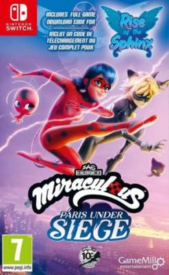 Jeu Switch JUST FOR GAMES Miraculous 1&2 (rise Of The Sphinx Code