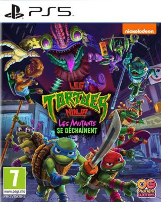 Jeu PS5 OUTRIGHT GAMES Les Tortues Ninja Les Mutants Se