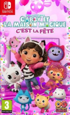 Jeu Switch OUTRIGHT GAMES Gabby Et La Maison Magique C'est La Fête