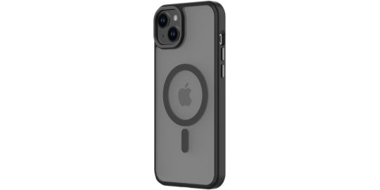 Coque bumper QDOS iPhone 15 Plus MagSafe Hybrid SNAP noir