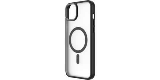 Coque bumper QDOS iPhone 15 Plus MagSafe Hybrid SNAP noir